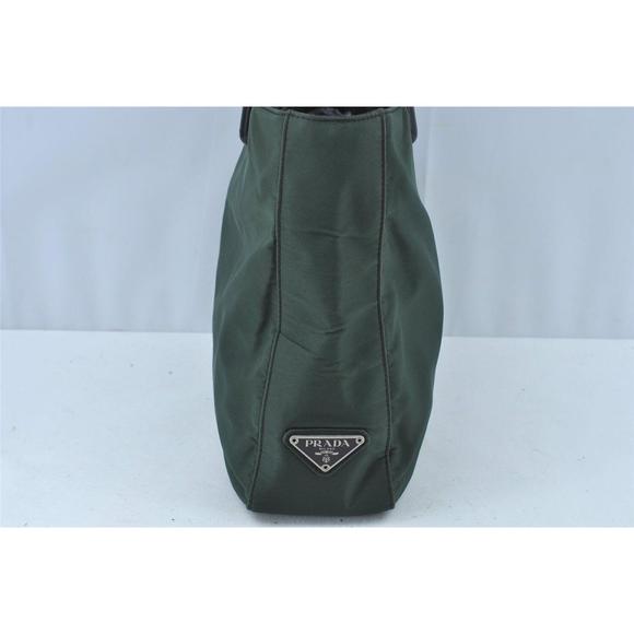 Auth Prada Nylon Tessuto Plastic Hand #74256P13B - Picture 3 of 15